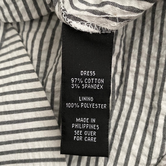 Stripe Strapless Dress - Sz 1 - Picture 11 of 11